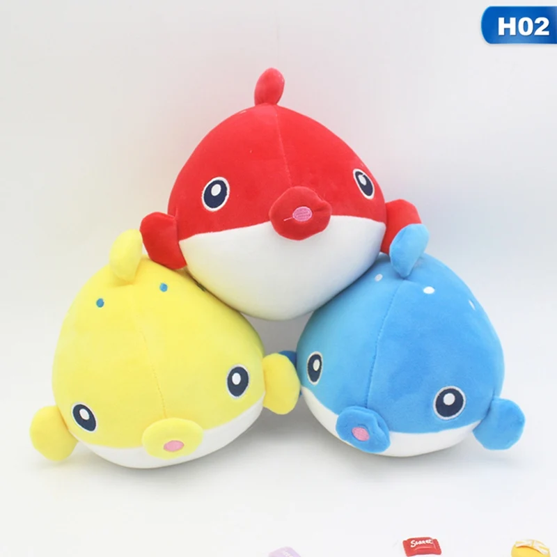 1 шт. милые рыбки-крабы морские животные плюшевые игрушки хлопковая плюшевая
