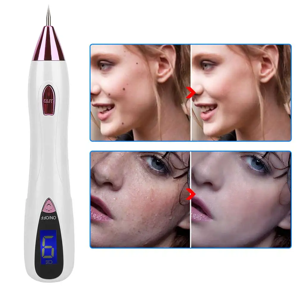 10 шаг электрическая лазерная веснушки моль бородавки точка Home Применение