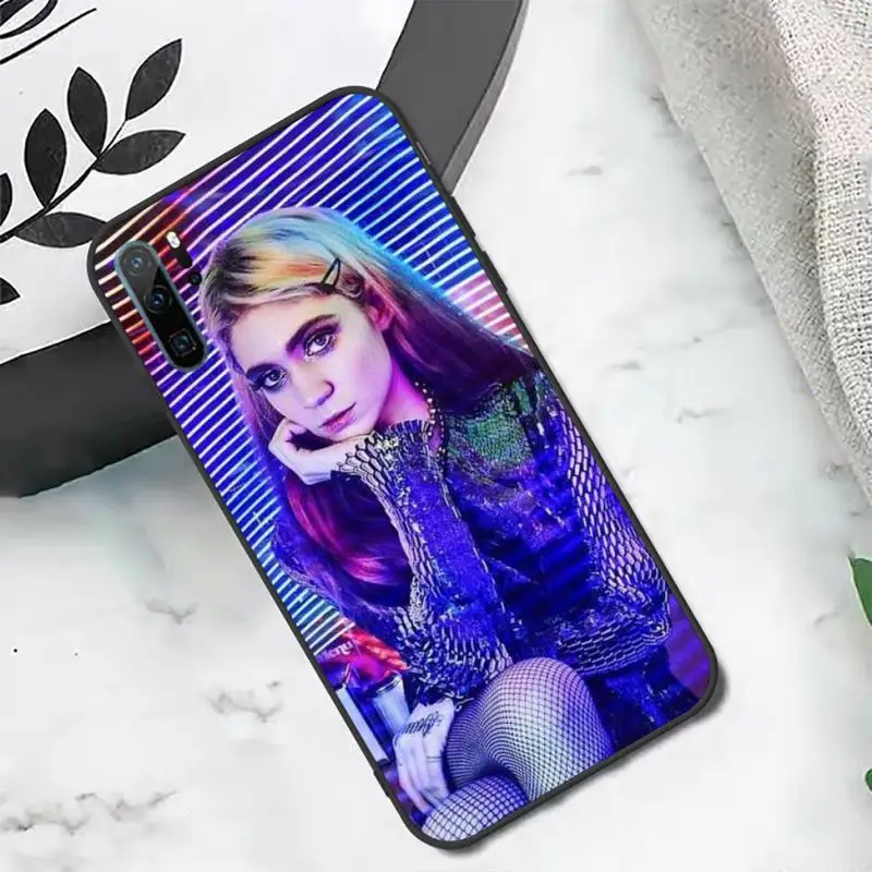 

Grimes fashion female singer Phone Case For Huawei honor Mate P 10 20 30 40 i 9 8 pro x Lite smart 2019 nova 5t