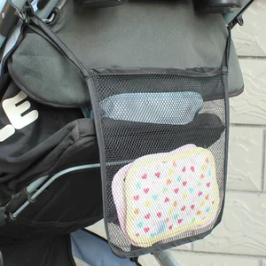 Сетчатая Сумка-органайзер для детской коляски, 30x30 см