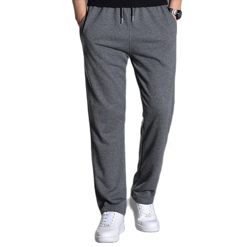 

Spring Knitted Cotton Sports Pants For Men Trousers Man Joggers Male Streetwear Jogging Sweatpants Sportswear Men's Clothing