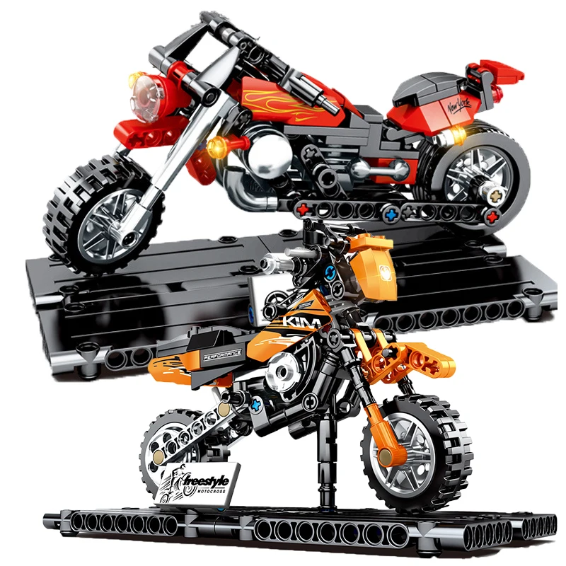 Мотоцикл technic Механическая группа строительный блок модель KTMLYS собрать детские