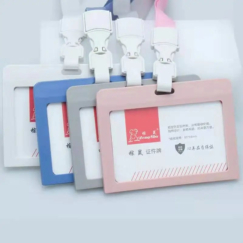 4 цвета пластиковый держатель для карт девочек медсестер врачей выставочных