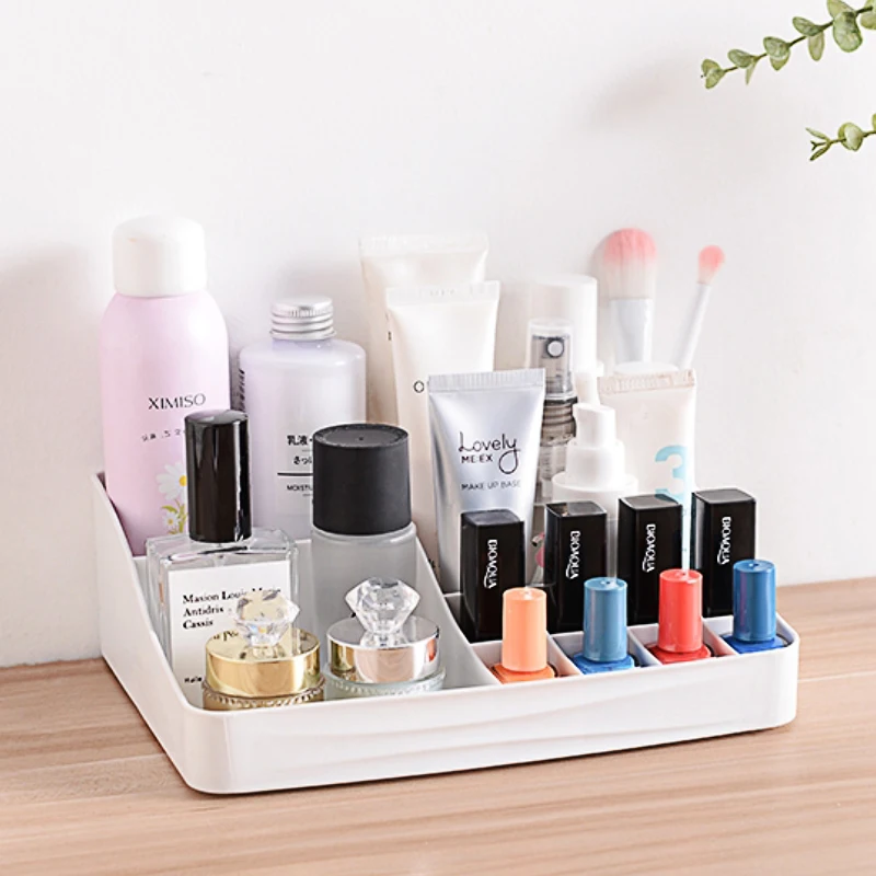 Туалетный столик органайзер для макияжа держатель губной помады коробка