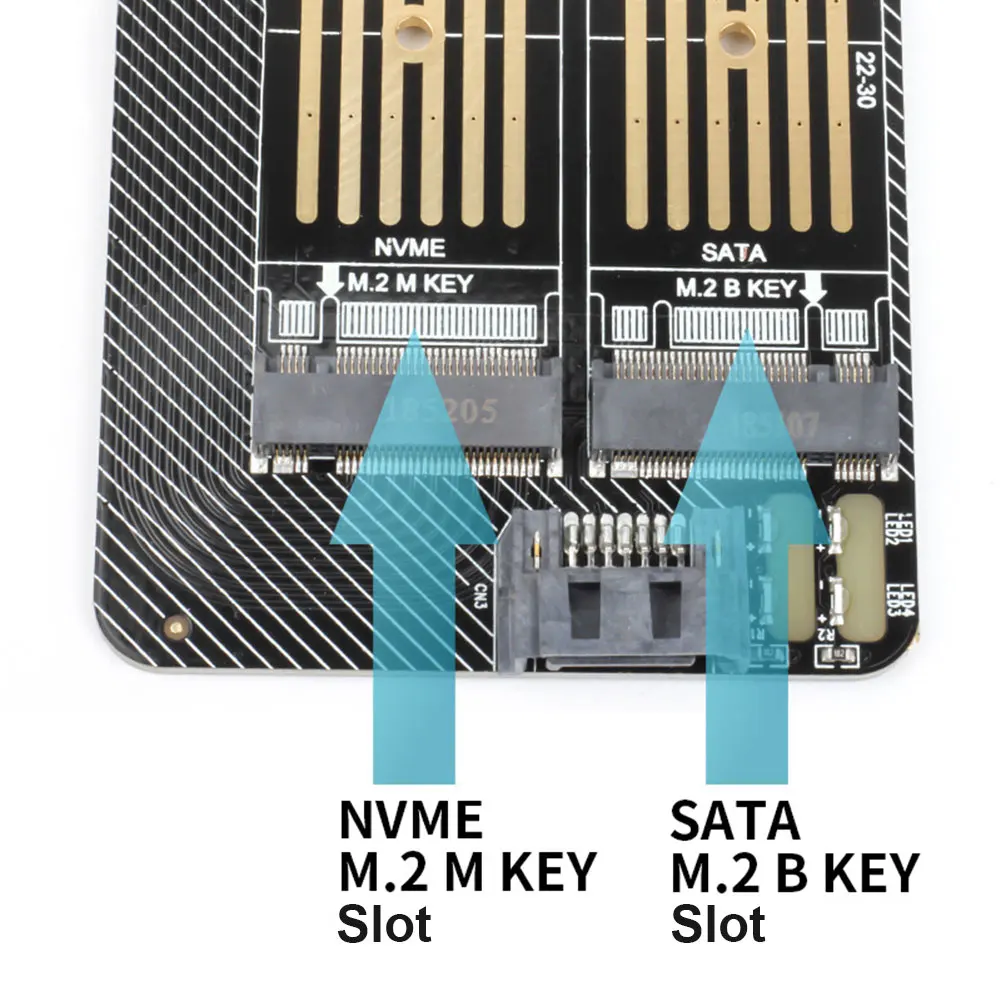двойной m 2 pcie адаптер m 2 nvme m ключ sata b кл
