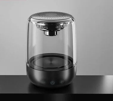 C7 портативный Bluetooth 5,0 динамик прозрачный светодиодный светящийся сабвуфер TWS 6D объемный HIFI стерео крутой аудио для мобильного телефона - Цвет: Standard  Version