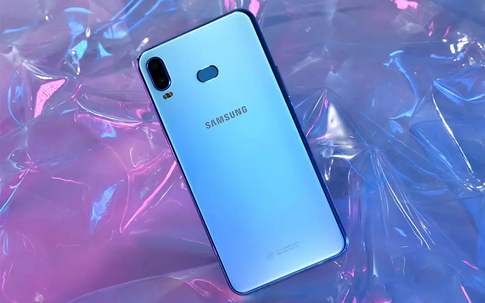 Samsung Galaxy A6s G6200 6 ГБ 64 Гб 6," FHD+ 6 Гб ram 64 Гб rom Восьмиядерный мобильный телефон Snapdragon 660 3300 мАч Android