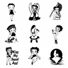 10 видов стилей, Лидер продаж, виниловые наклейки для девушек, сексуальные женские забавные наклейки для автомобиля, Стайлинг автомобиля, мотоцикла, автомобиля, аксессуары