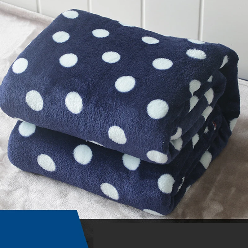 Мягкие теплые коралловые флисовые фланелевые одеяла для кроватей из