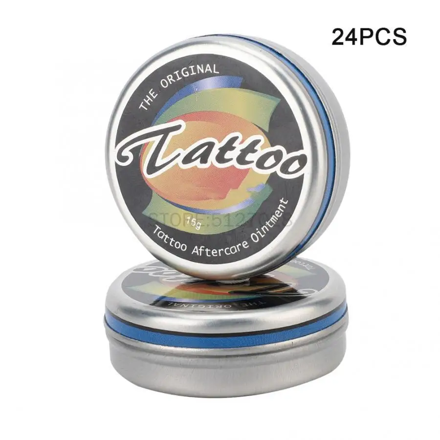 24PCS/Box Tattoo Cream Aftercare Ointments Supplies Healing Repair Nursing Skin Recovery | Красота и здоровье