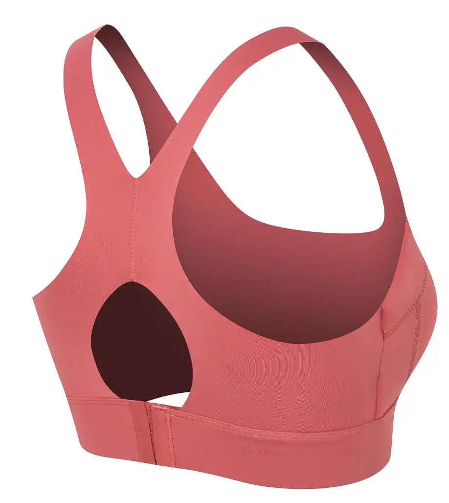 

Fitness Yoga Push Up Sports Bra for Womens Gym Running Padded Tank Top Athletic Vest Underwear Shockproof Strappy Sports Bra