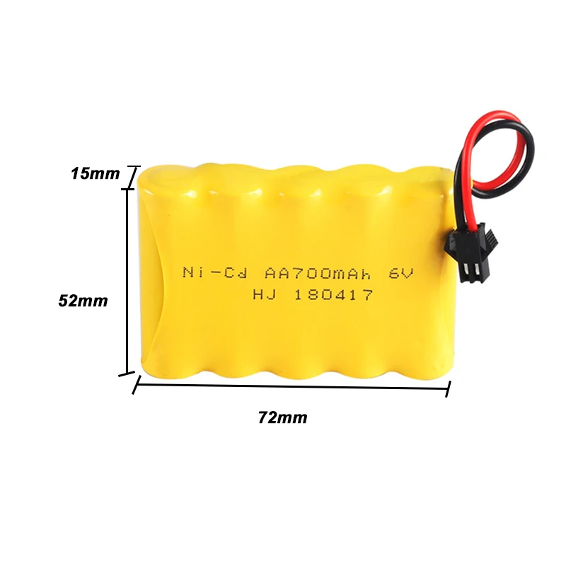 6v 700mah ni cd aa nicd rc автомобиль lipo аккумулят