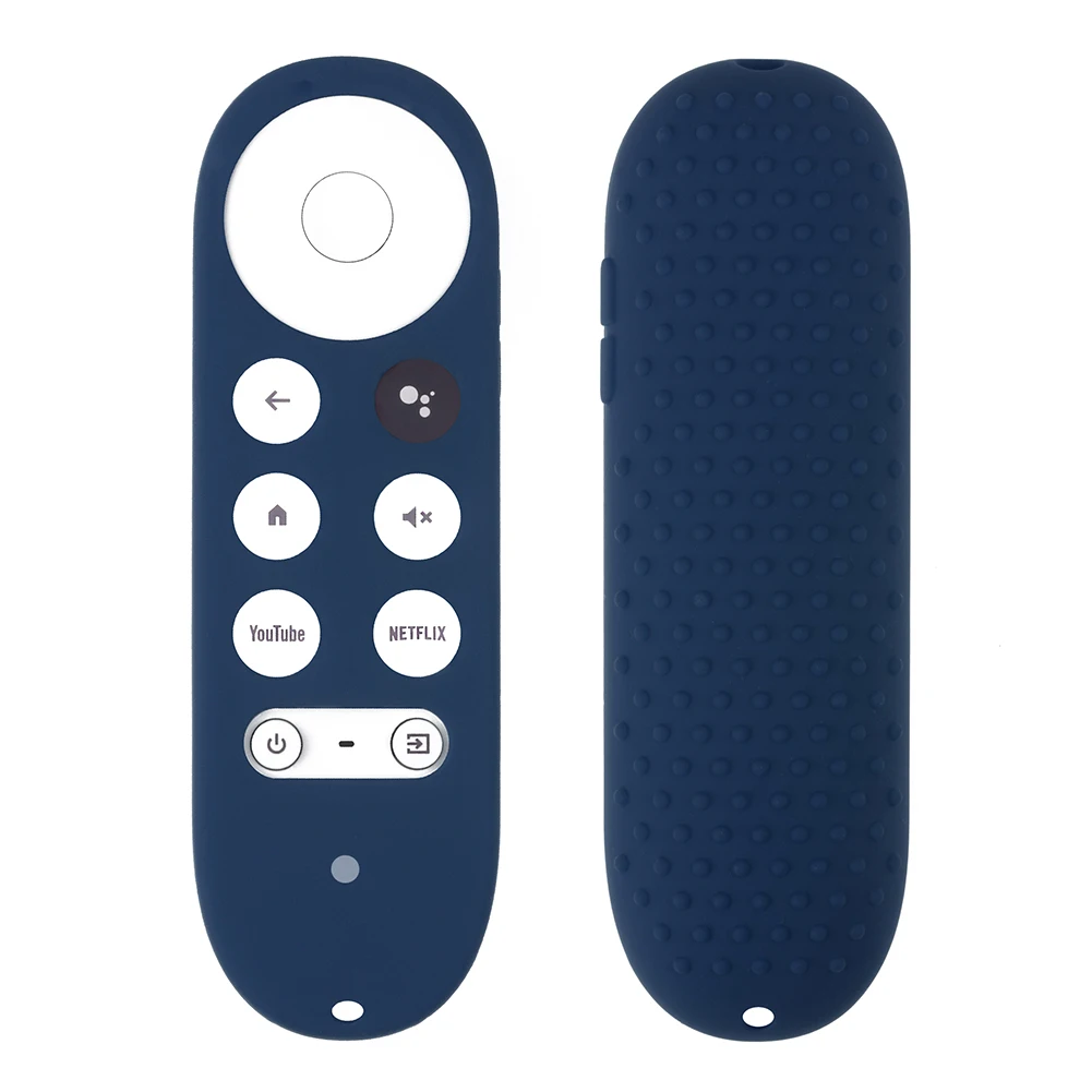 

Silicone Remote Control Cover For Chromecast With Google TV Voice Remote Shockproof Protective Case For Chromecast Dropship