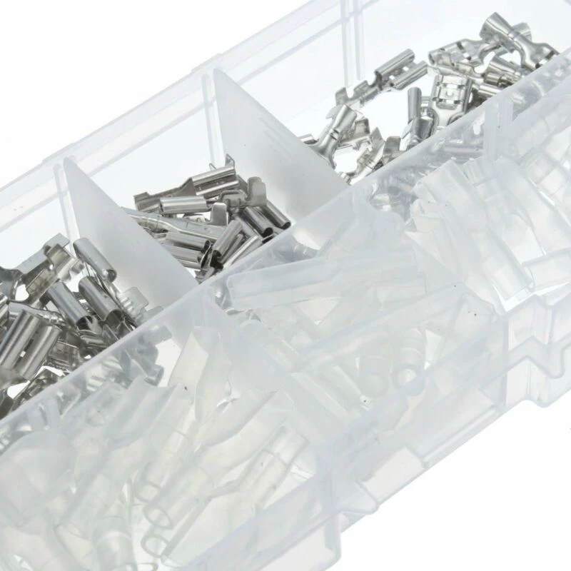 Обжимная Клемма для втулок автомобильная Колонка 2 8 6 3 мм электрический комплект