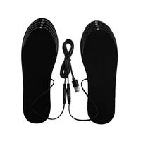 usb heated insoles foot warming pad feet warmer mat winter outdoor sports heating shoe insole for hunting hiking fishing