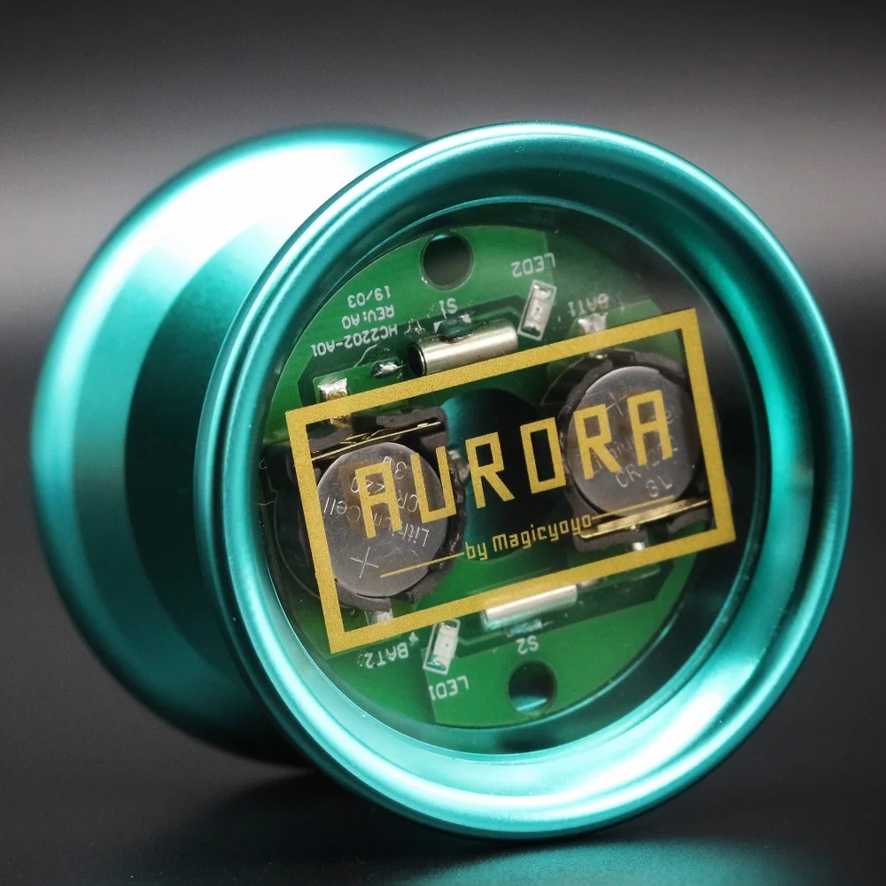 Волшебный йо-Y02-Aurora, светильник йо-йо, профессиональный не реагирующий йо-йо, светодиодный светильник Лидер продаж, детские игрушки, подарки для детей