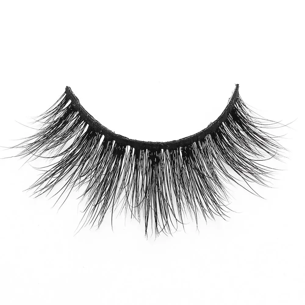 Новые роскошные 1 пара 3D норковые ресницы 100% накладные пушистая полоса длинные