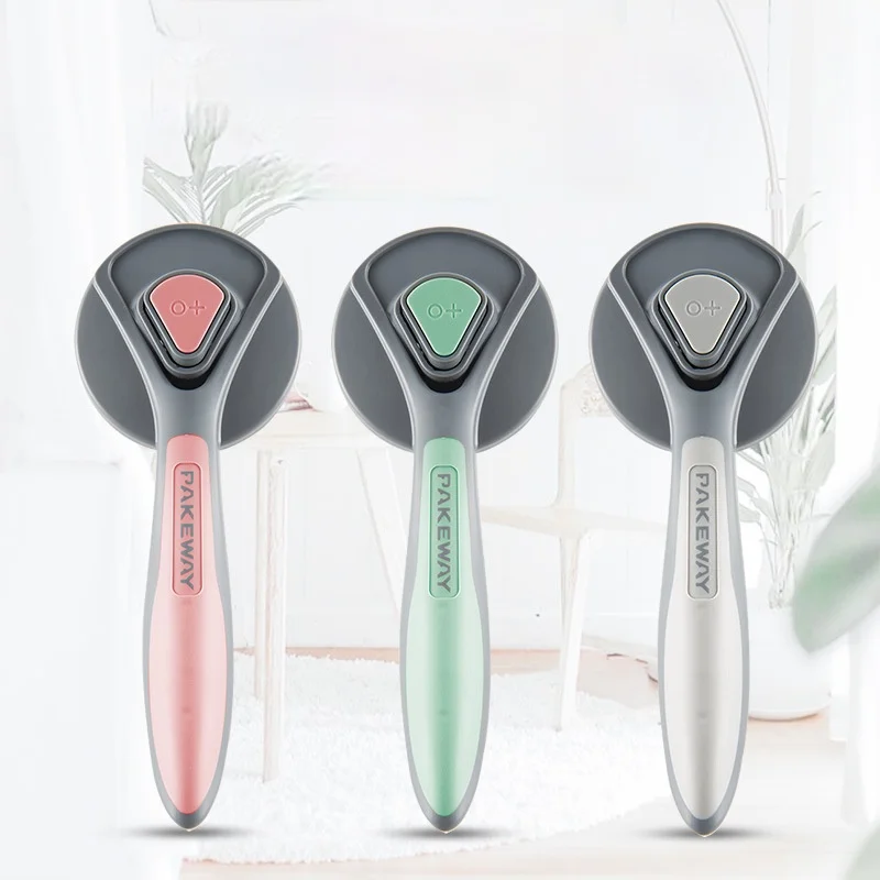 

Needle Detangle Dog Comb Cleaning Plastic Grooming Undercoat Dog Comb Short Hair Cat Cepillo Para Perro Pets Acessorios EI50GS