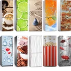 3D самоклеящаяся посудомоечная машина холодильник оберточная наклейка на холодильник Детский Арт Холодильник Дверь обои-покрытие