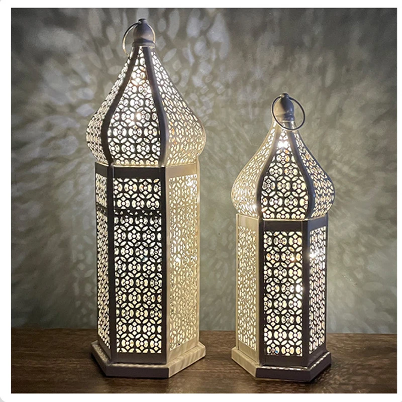 Ретро светодиодный подвесной светильник из кованого железа фонарь атмосфера