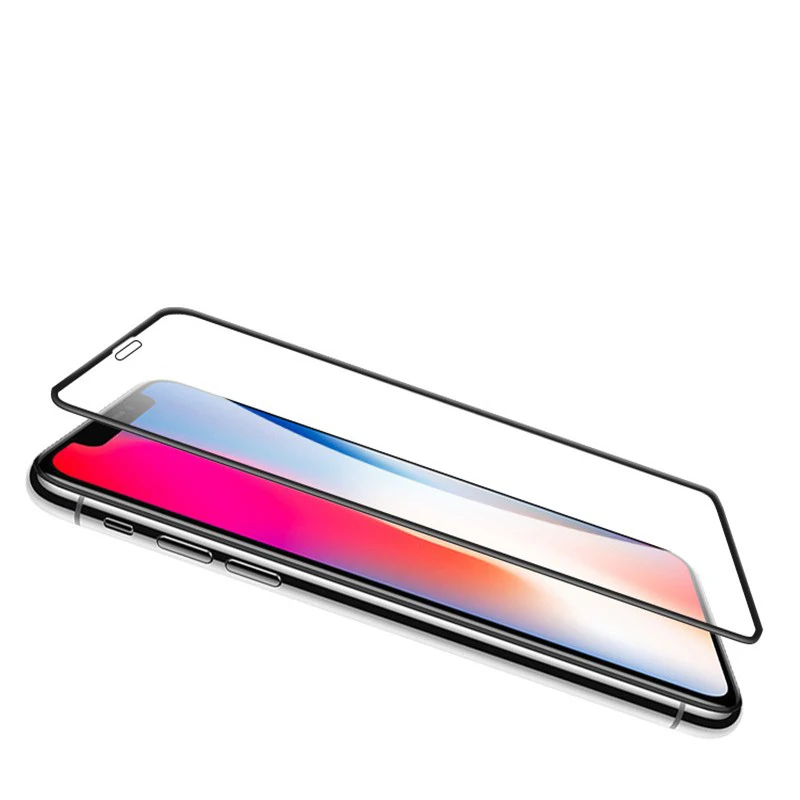 50 шт для IPHONE 12 Pro Max/XR/XS max/11 pro max 2.5D полная защита экрана из закаленного стекла 678