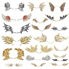 SNASAN 2 шт. латунные металлические крылья, полушпильки, верхние подвески, ювелирные аксессуары, жемчужные бусины, фурнитура для работы сделай сам