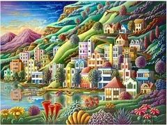 

xiaoyi cotton self-matching cross stitch Authentic Egyptian cotton self matching needleless set hae - hidden harbor dream harbor