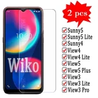 2-1 шт. чехол для Wiko Sunny5 Sunny4 View5 View4 View3 Pro Lite Plus стеклянная пленка на Wiko View 4 3 Pro 5 Plus Sunny 5 4 Lite стекло