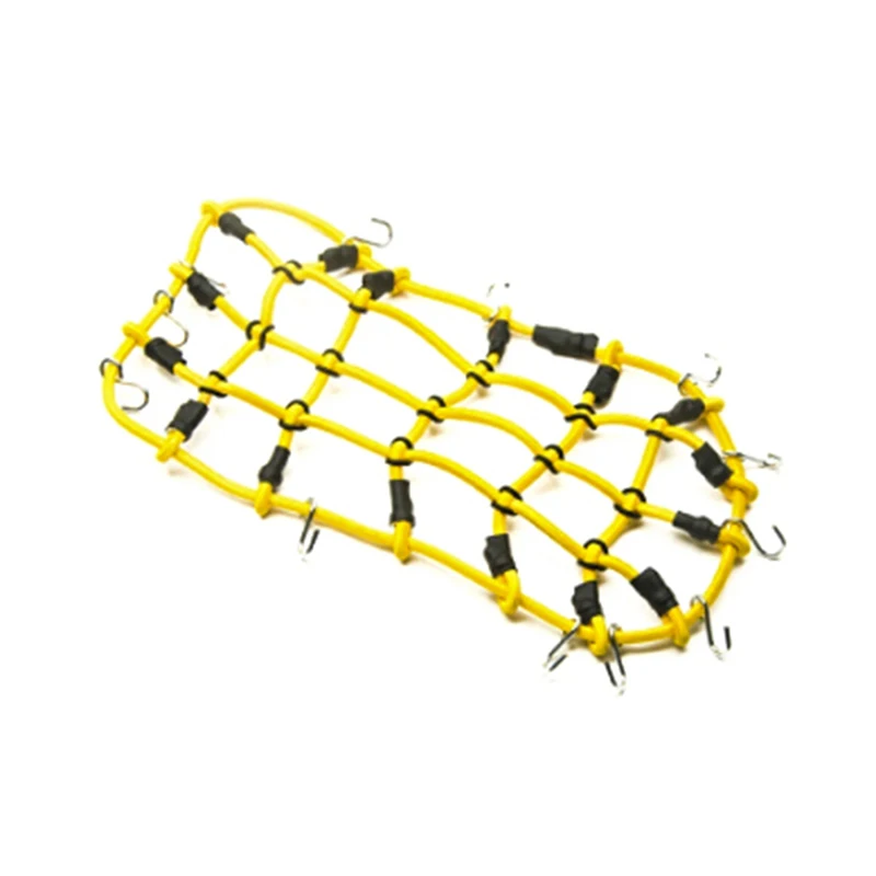 1/10 Масштаб RC Рок Гусеничный аксессуар багаж багажник на крышу Сетка Красный для