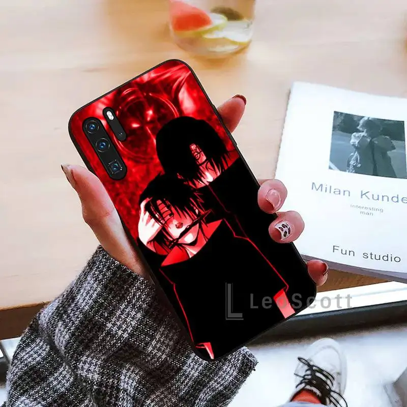 

Naruto Uchiha Itachi Phone Case For Huawei P9 P10 P20 P30 Pro Lite smart Mate 10 Lite 20 Y5 Y6 Y7 2018 2019