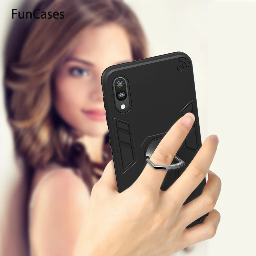 Чехол Fundas для iPhone 6 и S Etui силиконовый PC + TPU двухслойный Броня Coque с скользящей