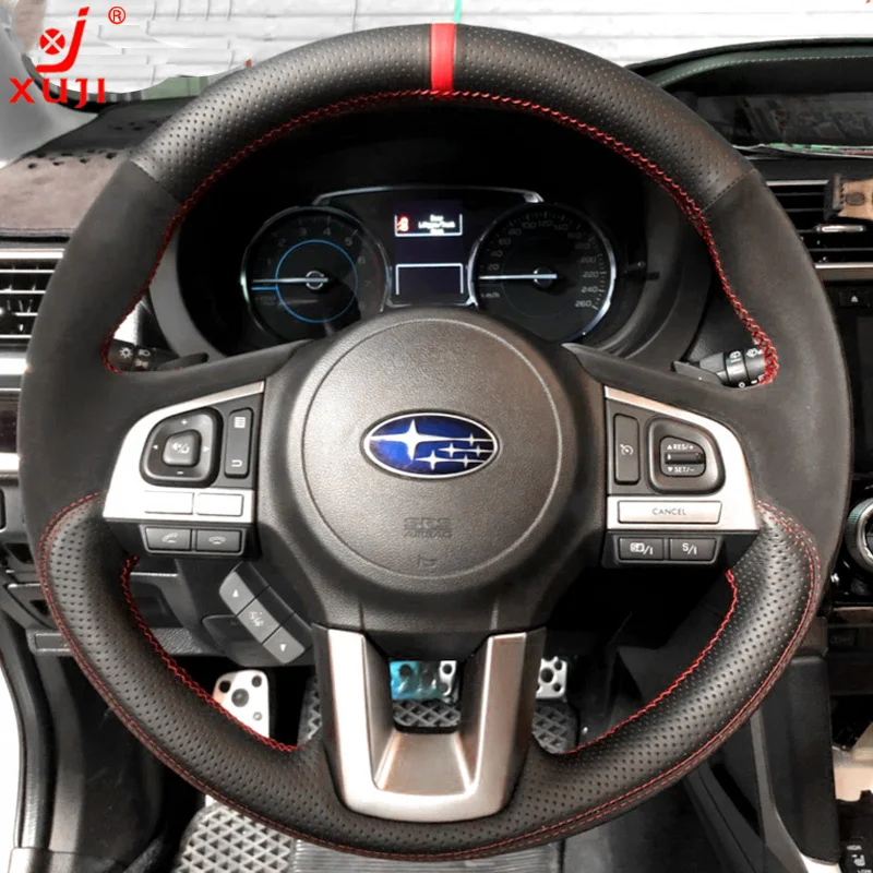 

Кожаная Ручная работа для Subaru BRZ New Forester XV New Outback LEVORG Legacy WRX