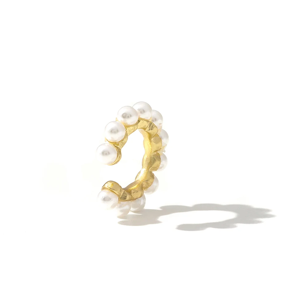 Круглые серьги-кольца YMYW модные ювелирные изделия с искусственным жемчугом