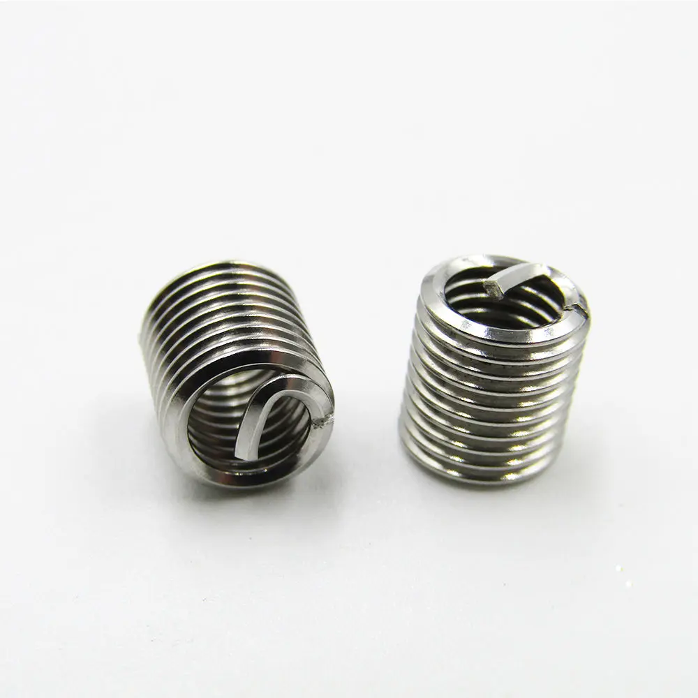 

M6x1.0x1.5D Helicoil Wire Thread Repair Insert Coarse Thread 304 Stainless Steel