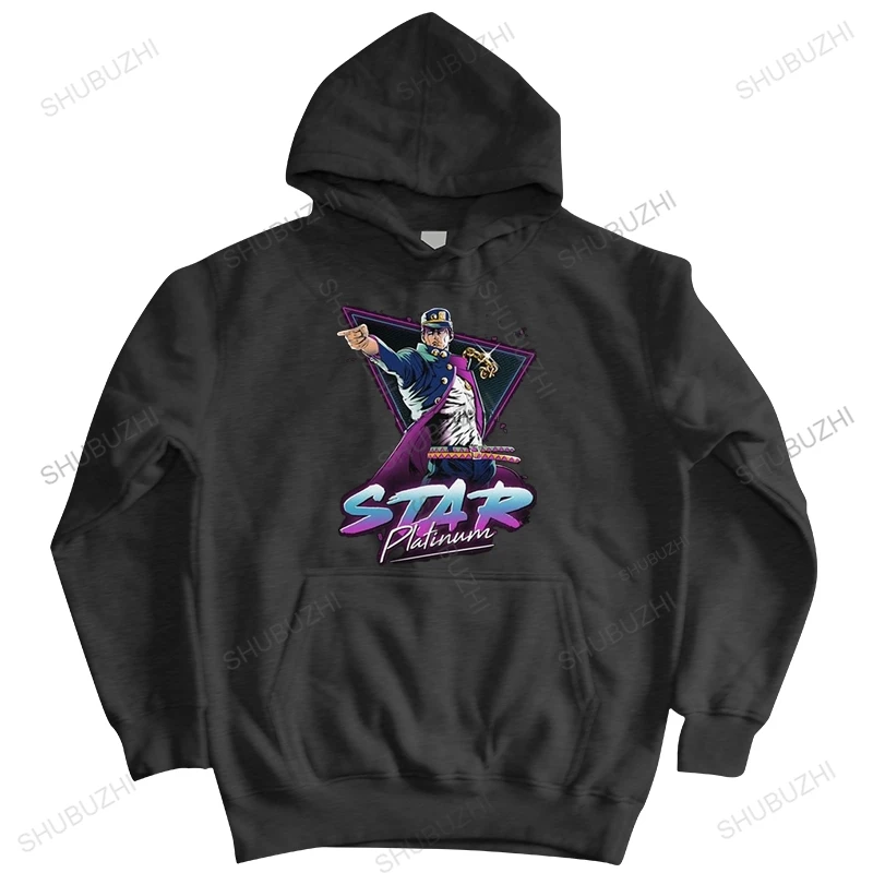 

Толстовка Jotaro Kujo, Мужская толстовка из чистого хлопка, толстовка с рисунком невероятных приключений Джоджо, искусственная японская аниме М...