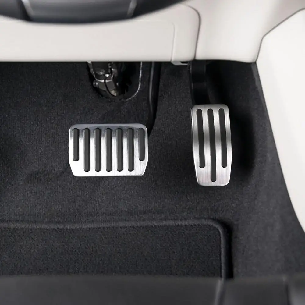 Автомобильная накладка на ножную педаль тормоза для модели 3 металлическая