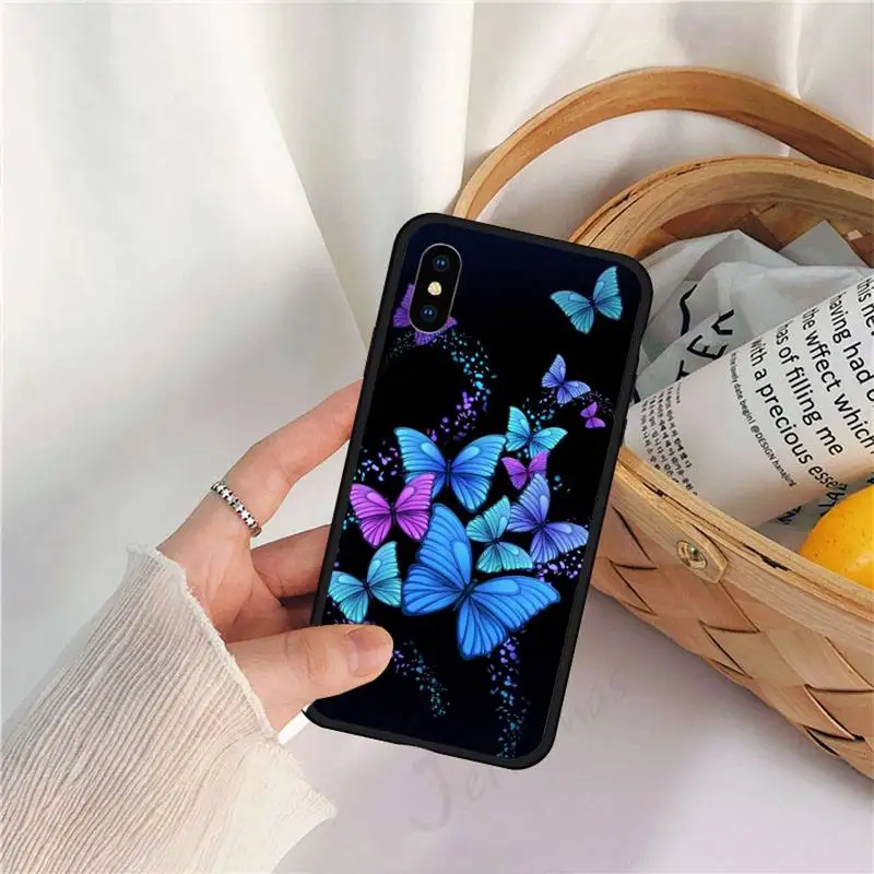 

Colorful Lilies cute animal Phone Case for iPhone 11 12 pro XS MAX 8 7 6 6S Plus X 5S SE 2020 XR