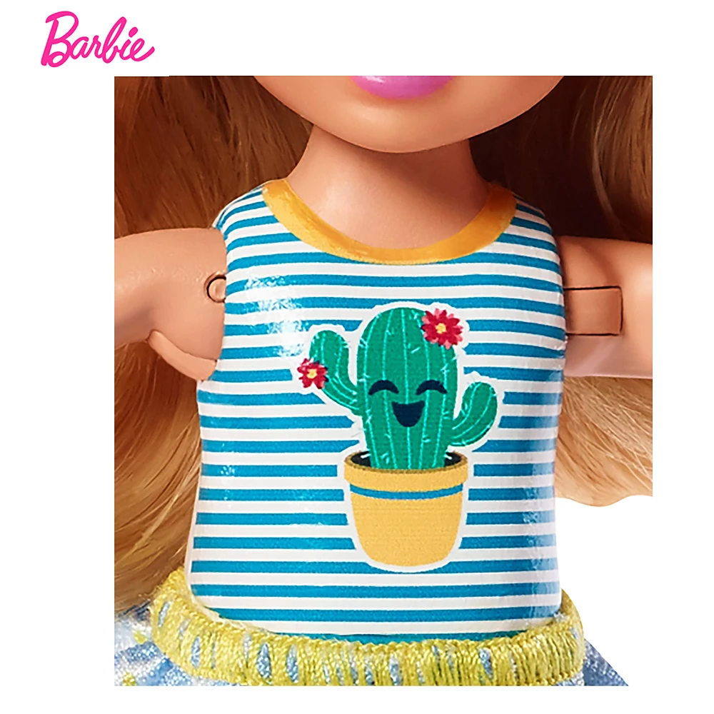 Барби лошадь тренажер маленький Келли и ее пони клуб Челси кукла игрушка модная