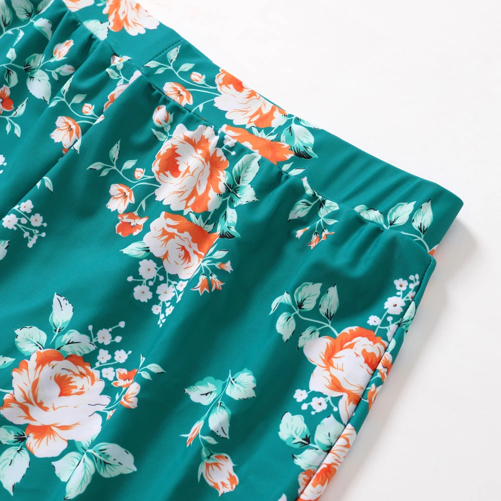 Одинаковый купальник для семьи Женский бикини Пляжная одежда мамы и дочки Одежда