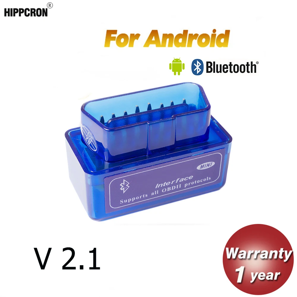 Бегемот Obd2 сканер разъем Bluetooth мини V2.1 для Android Авто диагностический