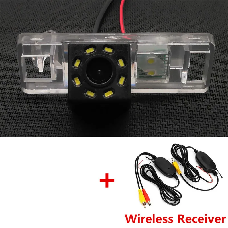 Camera x Wireless YIFOUM 170 градусов ночного видения Водонепроницаемая HD камера заднего вида для peugeot 307 307CC 308 308CC 3008 3008C 408 508 - Название цвета: Camera x Wireless