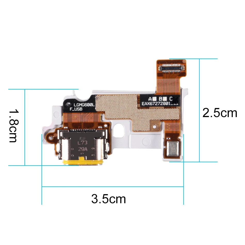 Зарядное устройство для LG G6 Type C док станция с микрофоном Нижняя плата гибкий