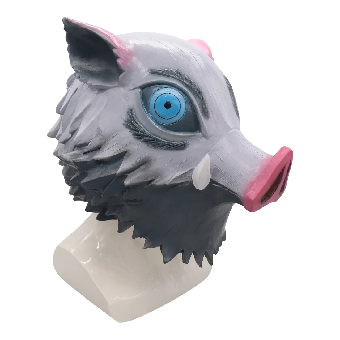 Demon Slayer Hashibira Inosuke Nhũ Đầu Lợn Mặt Nạ Halloween Anime Thể Hiện Đầm Mặt Nạ Nhân Vật Đạo Cụ