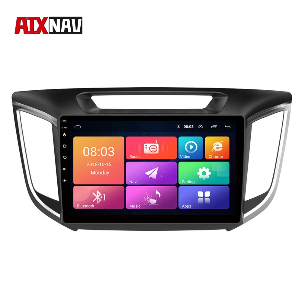 Автомобильный мультимедийный плеер Android 9 1 автомагнитола с GPS навигацией Din