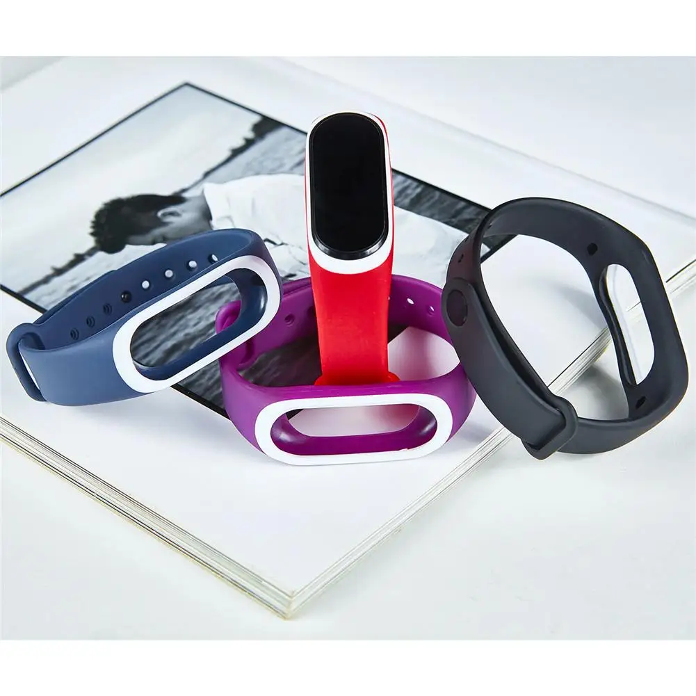 Мягкий силиконовый цветной браслет ремешок для спортивных часов Xiaomi Hey Plus + смарт