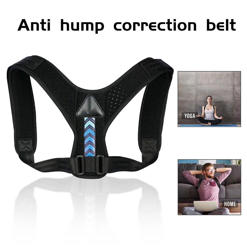 Регулируемый Корректор Осанки Спины ключицы позвоночника спины плеча Опора
