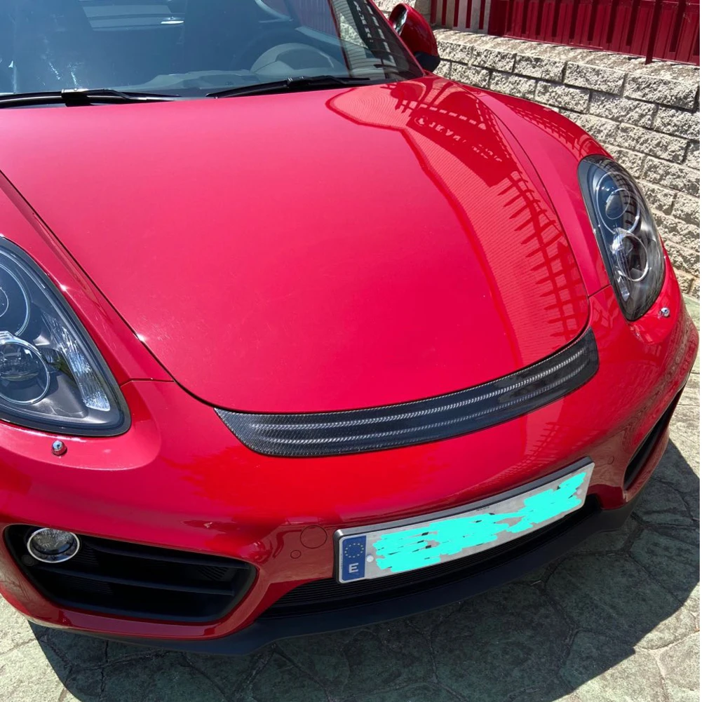 

Передний спойлер из углеродного волокна для Porsche Boxster Cayman 981 2012-2015