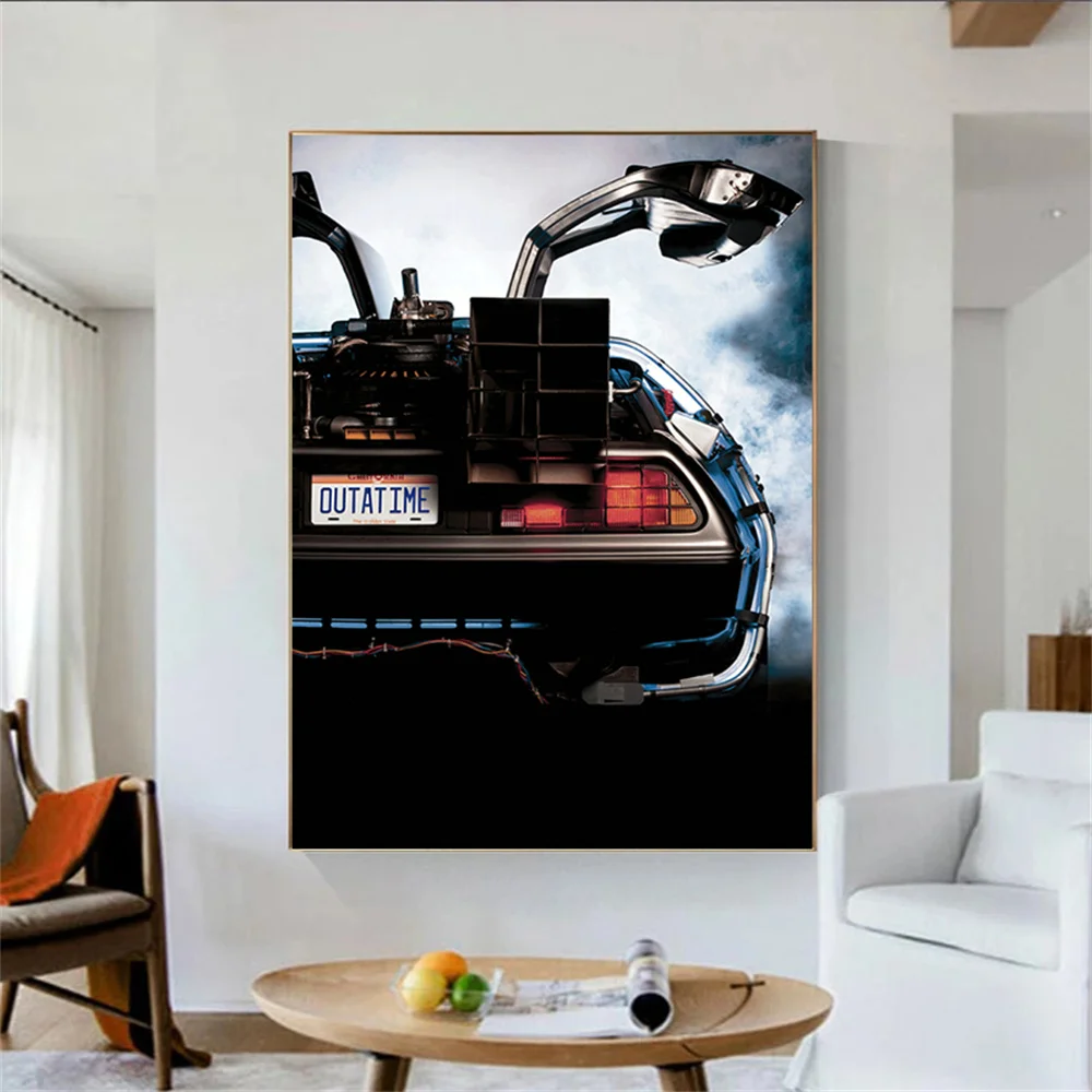 

Retro Fashion Sports car Oil Painting Canvas Art Posters and Prints Wall Pictures for Living Room Nordic Home Wall Cuadros Decor