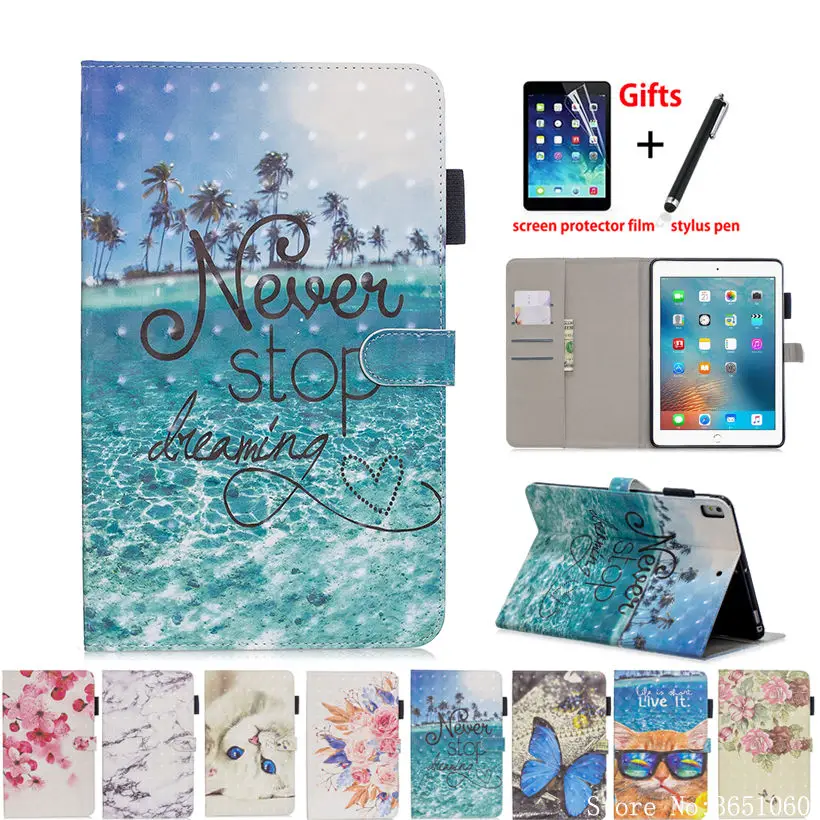 Чехол для iPad 9 7 &quot2017 2018 5th 6th поколения A1893 A1954 смарт чехол Air 1/Air 2/Pro принципиально