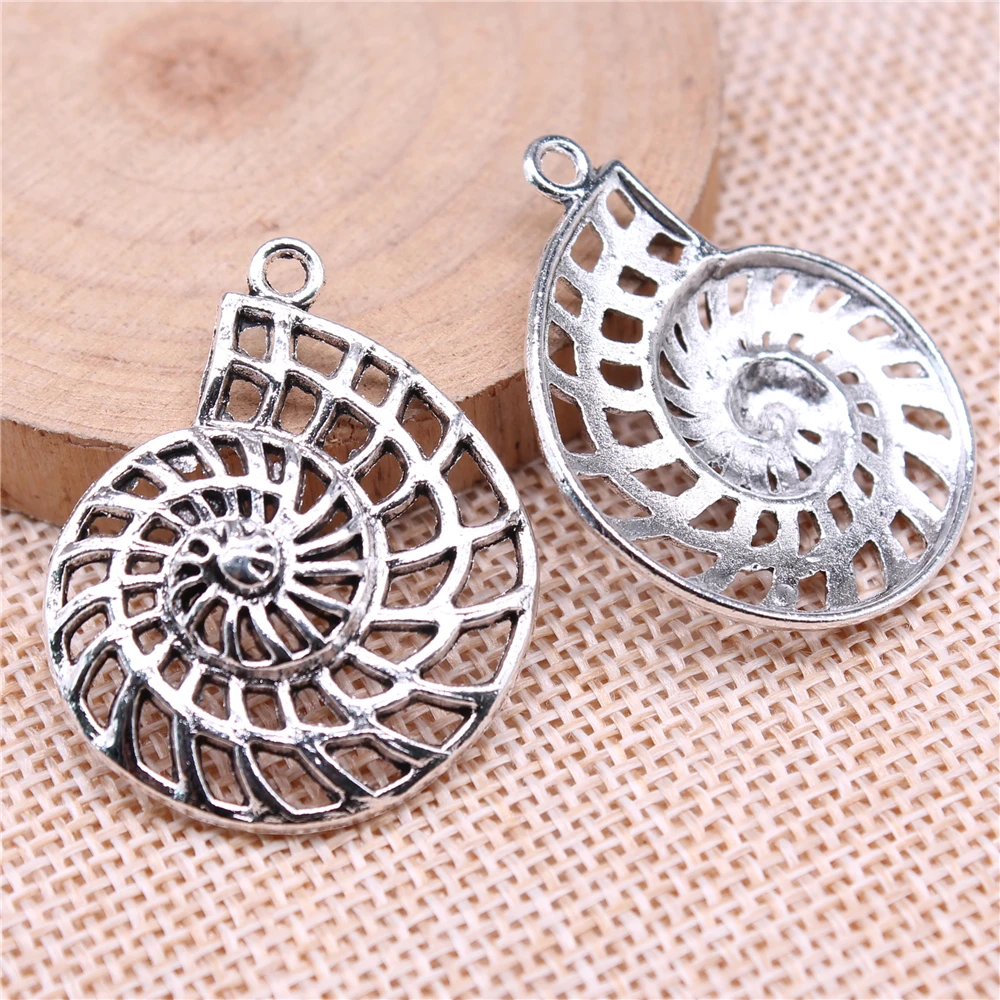 WYSIWYG 5 шт., 35x27 мм, подвески, украшения, элементы, античное посеребрение, античное бронзовое покрытие